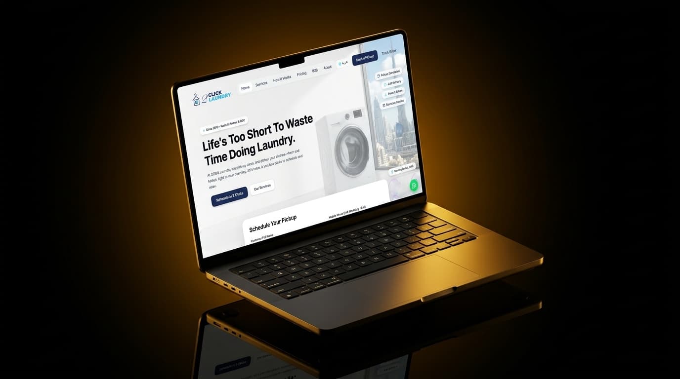 Two Click Laundry – AI-Native On-Demand Ecosystem