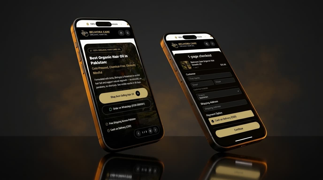 Belmora Care – Headless Next.js E-Commerce Engine, Supabase DB & Custom Admin Portal Interface 2