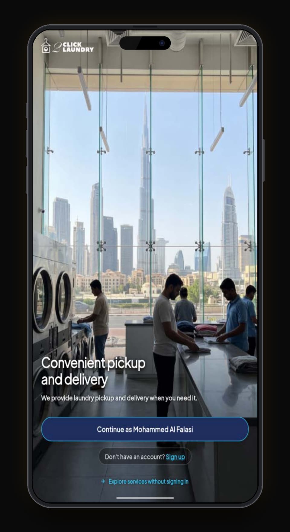 Convenient Doorstep Valet