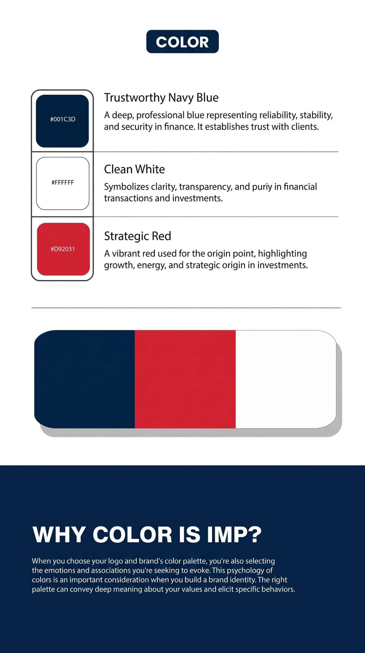 Official Color System & Psychology